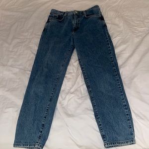 Zara High Rise Mom Jeans
